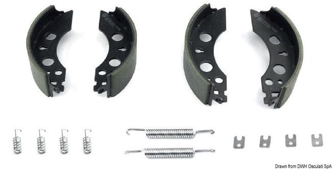 Kit Freni Carrello Knott 20-963/1 200x35