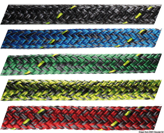 Treccia Marlow D2 Racing 10 Mm Blu
