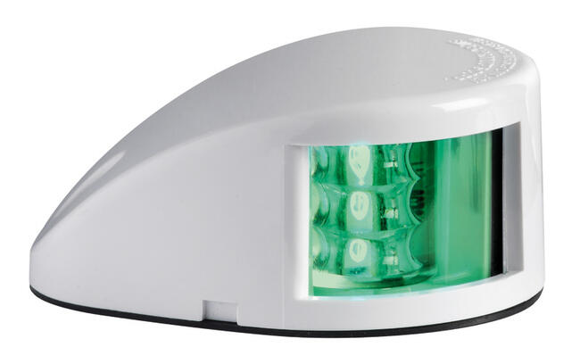 Fanale Di Via Mouse Deck Verde Corpo Abs Bianco