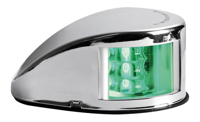 Fanale Di Via Mouse Deck Verde Corpo Inox