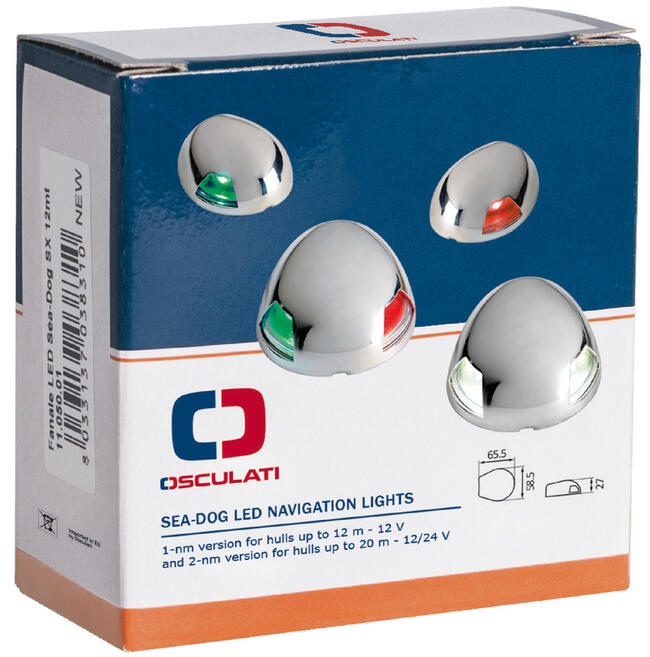 Fanale Led Sea-dog Bicolore 12 M