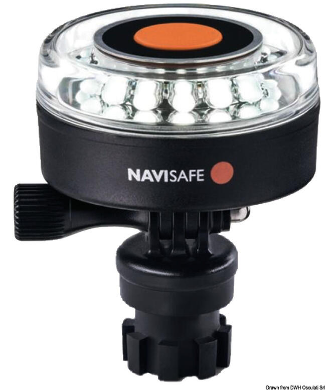 Lampada Navisafe 360° Bianca Innesto A Baionetta