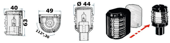 Lampadina 12 V Ba9s 0,9 W 61 Lm