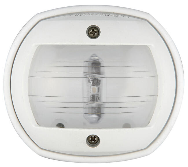 Fanale A Led Poppa Carcassa Bianca
