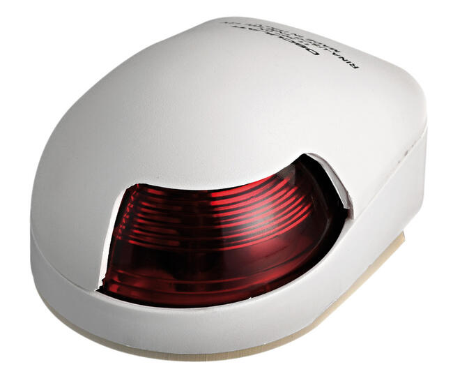 Fanale Coperta Rosso Con Luce Led