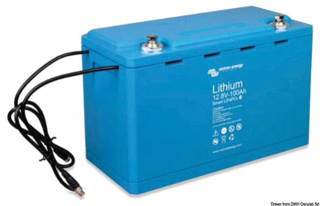 Batterie Al Litio Victron 12,8 V 200 Ah