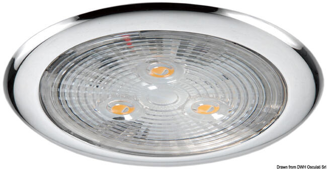 Plafoniera 3 Led Luce Bianca