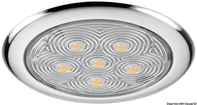 Plafoniera 6 Led Luce Bianca