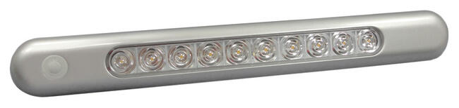 Plafoniera Led Da Appoggio Crom. 310x40x11,5 Mm