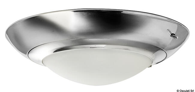 Plafoniera Inox 4" 12 V 20 W