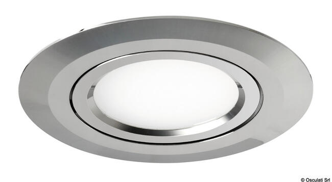 Plafoniera Orientabile Luce Led Bianca 2w