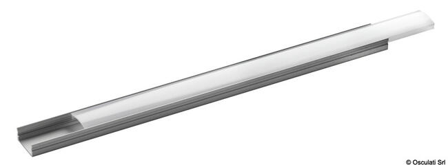 Profilo Per Strisce Led 1000 Mm - 17,3x8,4 Mm