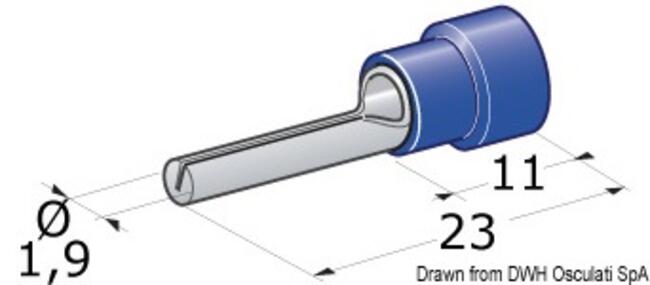 Spinotto Giunzione Maschio 1-2,5 Mm²