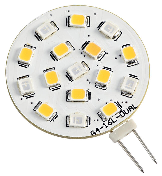 Lampadina Led Smd Bianco Rosso 24v