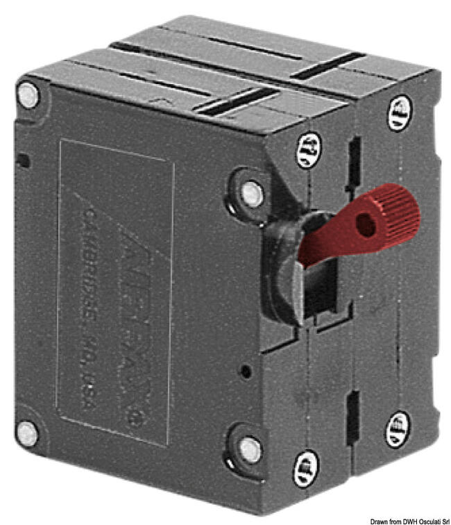 Interruttore Airpax Magneto/idraulico 25 A 80 V