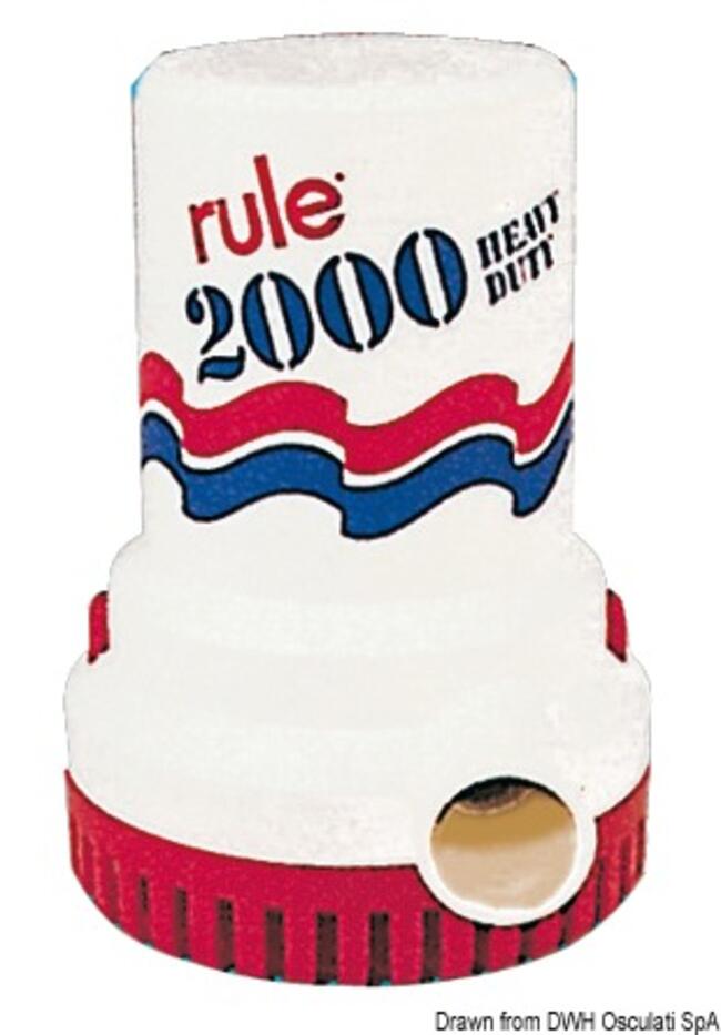 Pompa Rule 2000 12 V 8,4 A