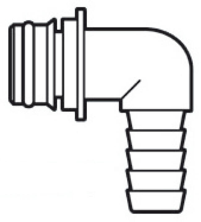 Portagomma 90° ø Mm 19