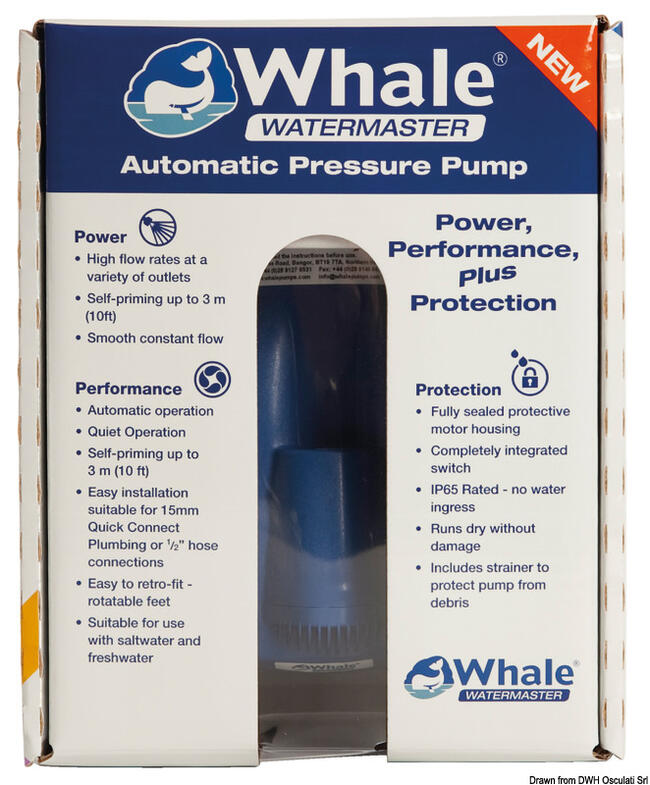 Autoclave Whale Watermaster 11,5 L/min 12 V Retail