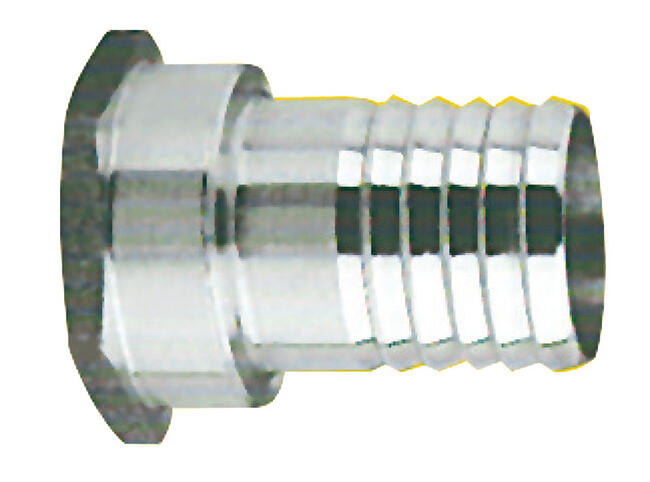 Portagomma Inox Femmina 3/4" X 20 Mm