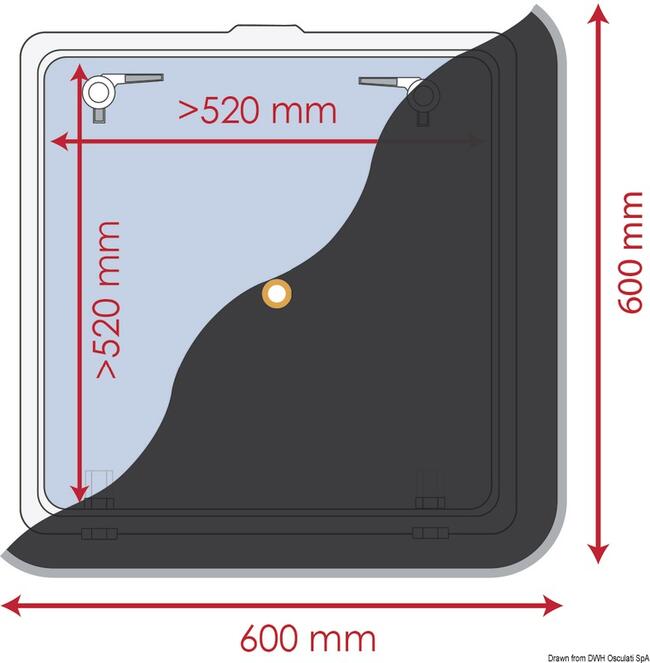 Tendina Oscurante 600 X 600 Mm