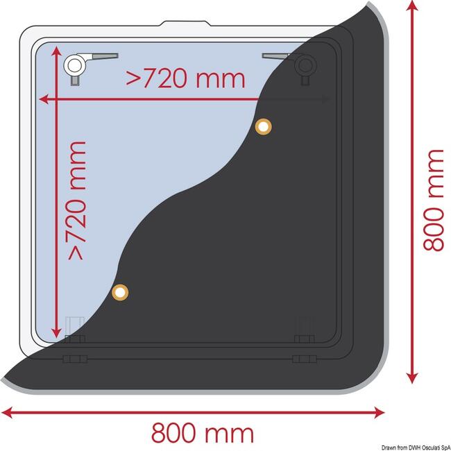 Tendina Oscurante 800 X 800 Mm