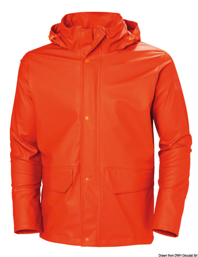 Hh Gale Rain Jacket Arancio S