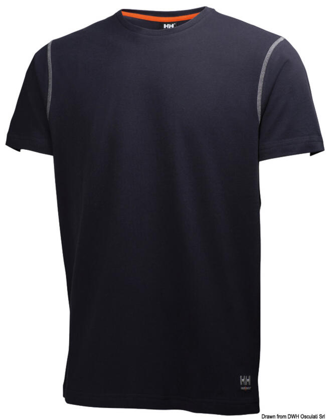 Hh Oxfort T-shirt Navy 3xl