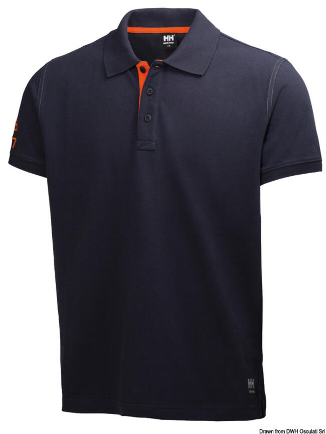 Hh Oxfort Polo Navy M