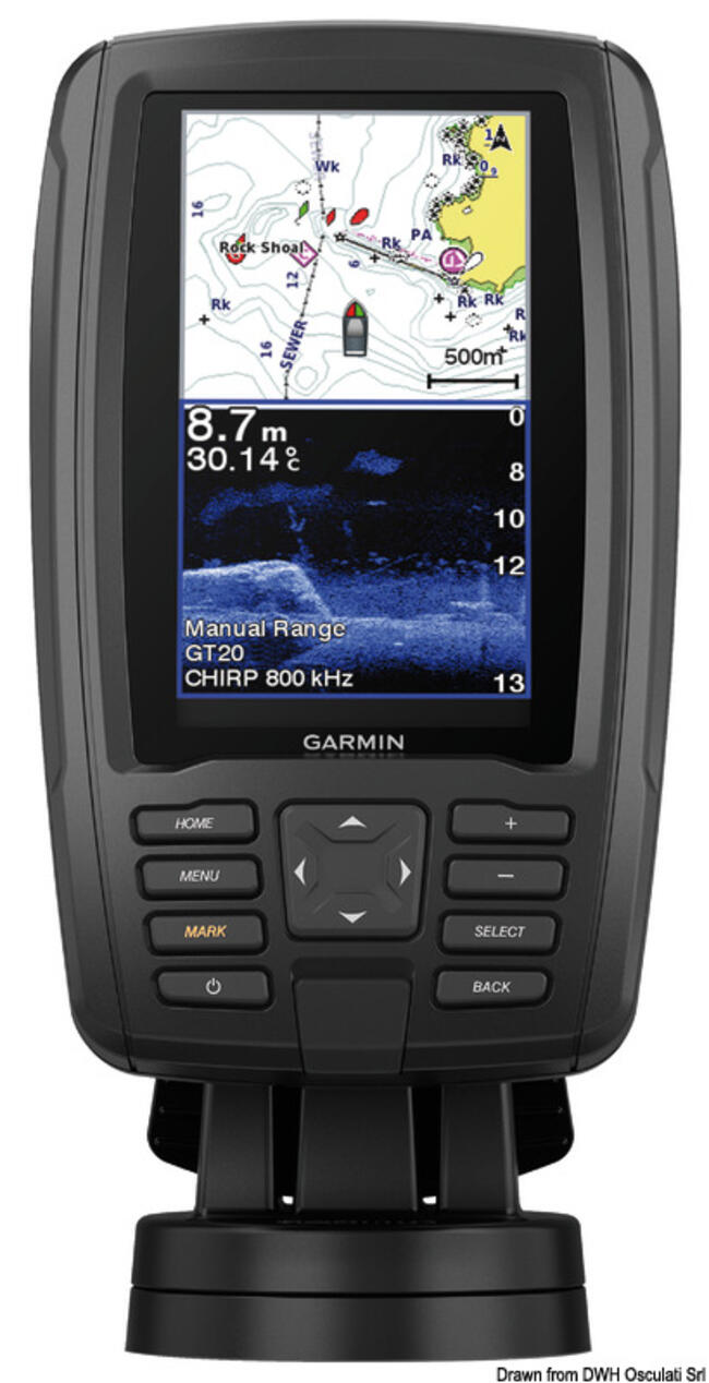 Charplotter Garmin Echomap Plus  42cv Con Trasd.