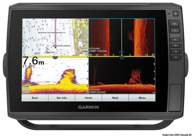 Charplotter Garmin Echomap Ultra 122sv Senza Trasd