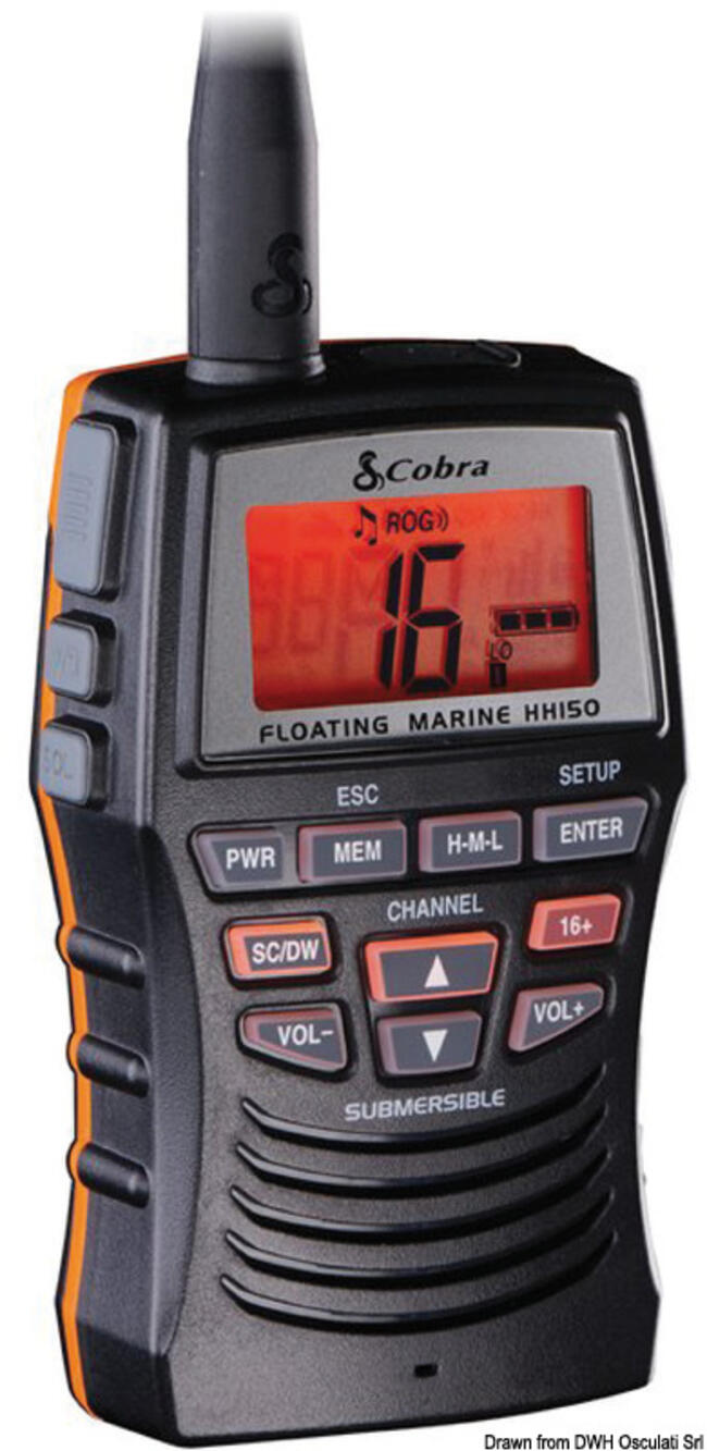 Vhf Cobra Mr Hh150 Flte