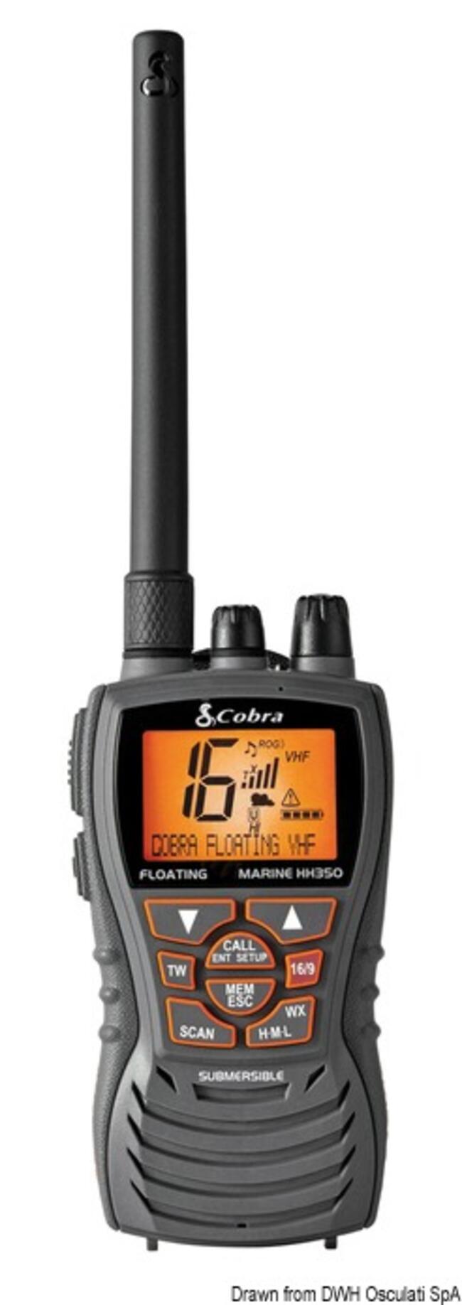 Vhf Cobra Mr Hh 350