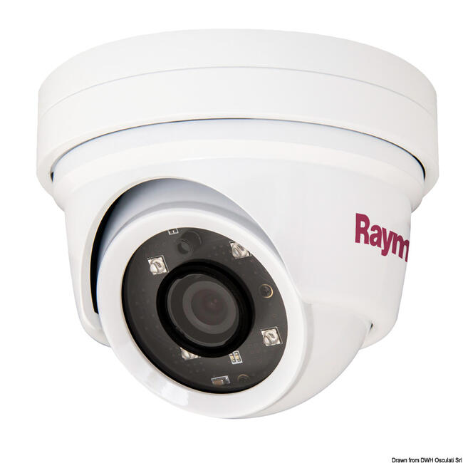 Cam220 Telecamera Ip Cctv Day E Night Eyeball Dome