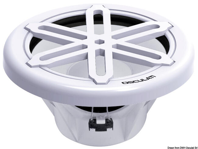 Subwoofer 8" Bianco - Waterproof - Uv Resistant