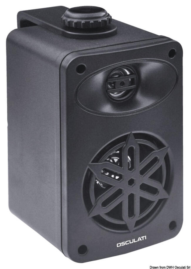 Casse Stereo 2 Vie Per Interno Nere 4" - 2x120w