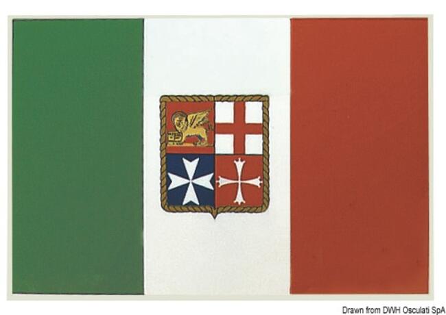 Bandiera Adesiva Italia 20 X 30 Cm