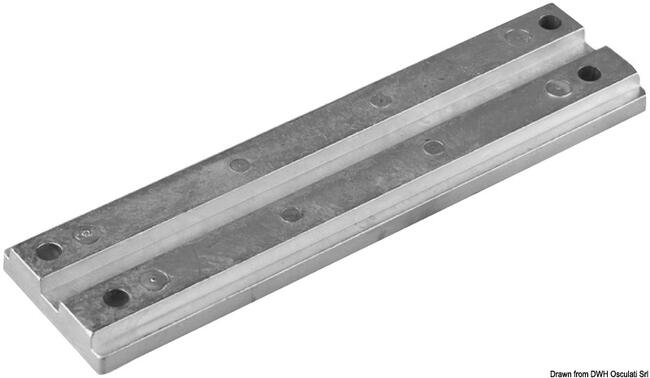Anodo Alluminio Fb Mercury/mariner 30/200 Hp