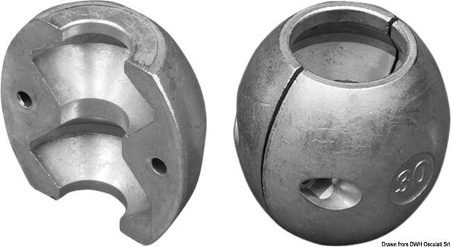 Anodo Oliva Asse Mm 28,6 (1" 1/8)