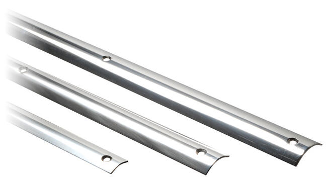 Profilo A “c” Inox 28 Mm Forato E Svasato