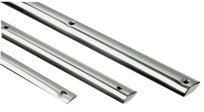 Profilo Mezzo Tondo Inox Mm 25 (barre Da 4 M)