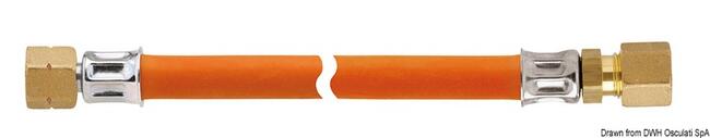Tubo G 1/4 Lh X Rvs 8 X 400 Mm