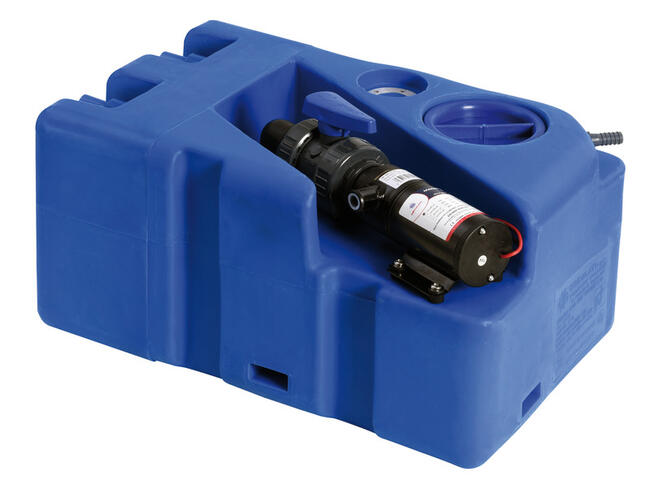 Serbatoio Acque Nere 50 L Con Maceratore 12 V