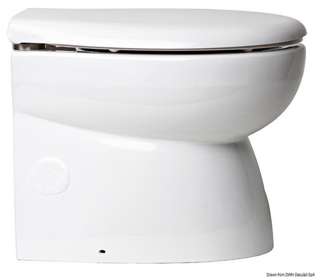Wc Silent Elegant 12 V Posteriore Dritto