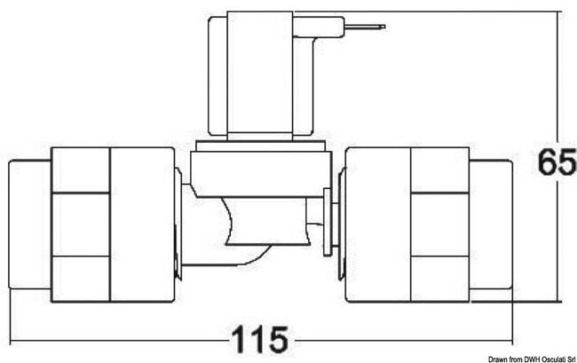 Elettrovalvola Tecma Plastica 12 V