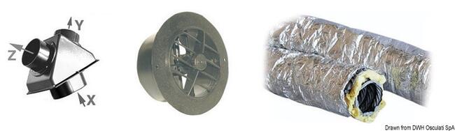 Kit Accessori Aria 2° Uscita Versione B