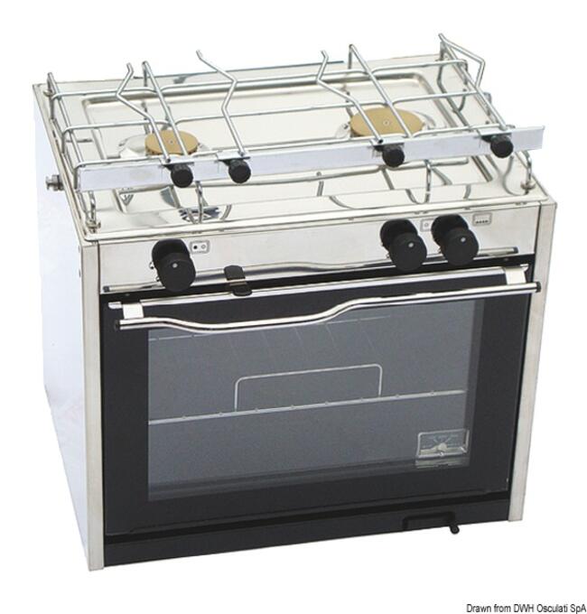 Cucina Compact 2 Fuochi + Forno