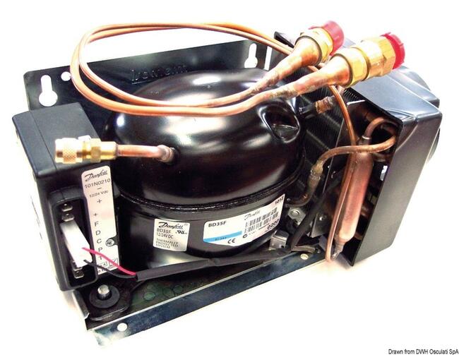 Gruppo Refrigerante Isotherm Danfoss/secop 50 F V.