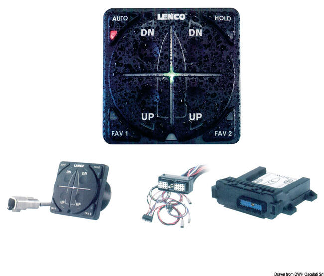 Correttore Lenco Doppio Cilindro Con Gps/nmea2000