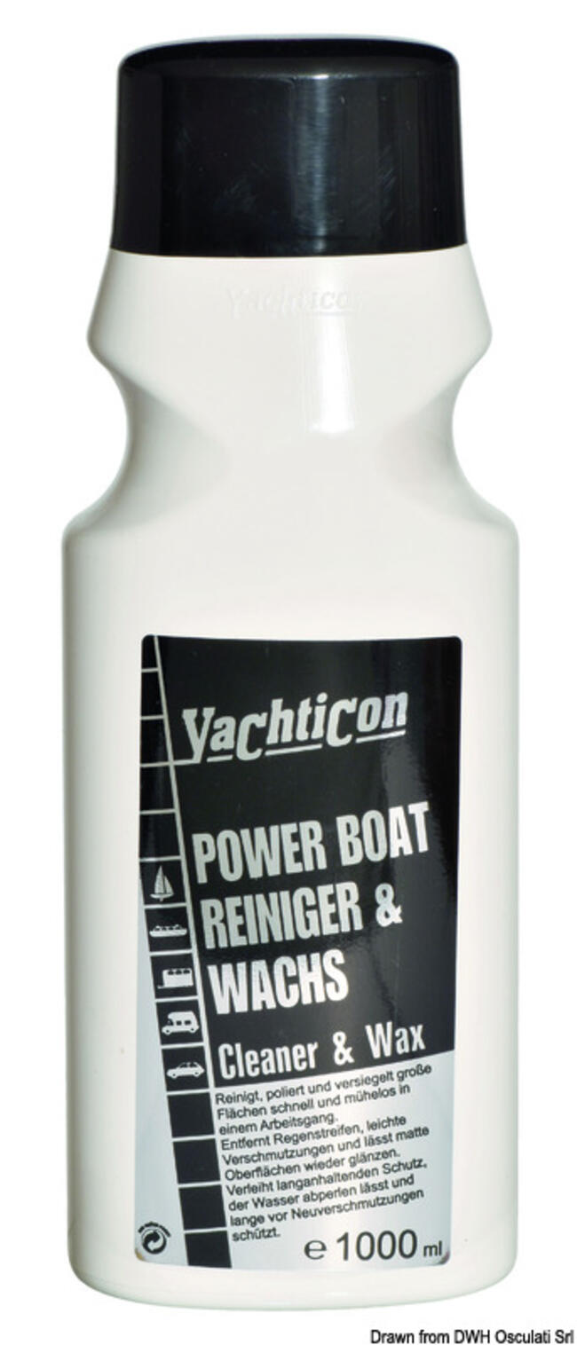 Power Boat Cleaner & Wax Yachticon 1000 Ml