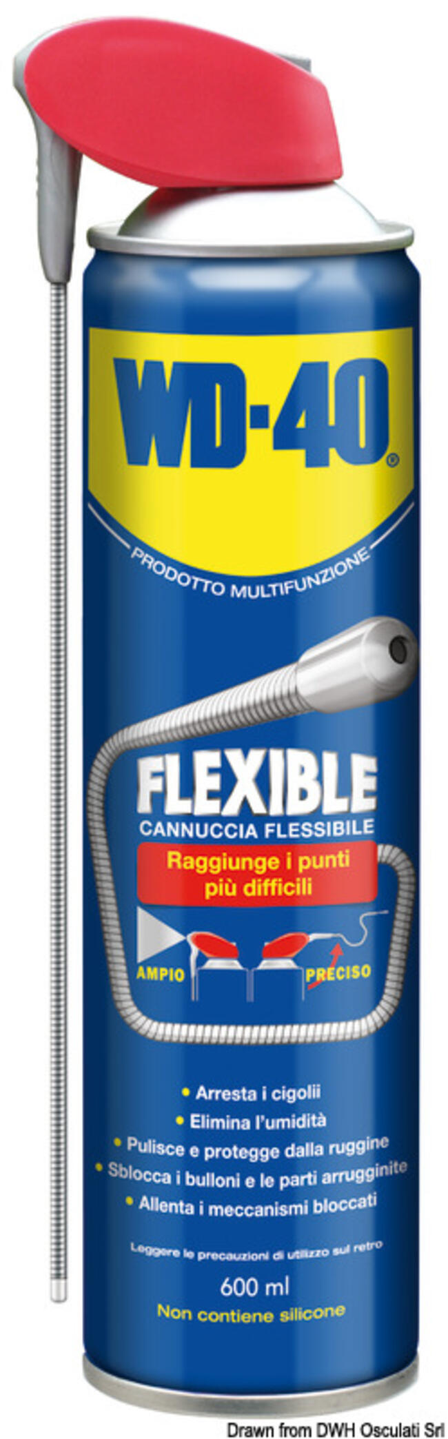 Lubrificante Multiuso Wd-40 Flexible 600ml